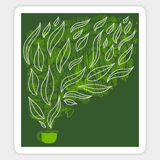 Loose Leaf Tea Sticker by Thirdeylf